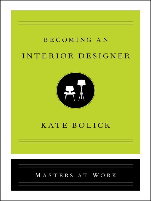 Title details for Becoming an Interior Designer by Kate Bolick - Wait list